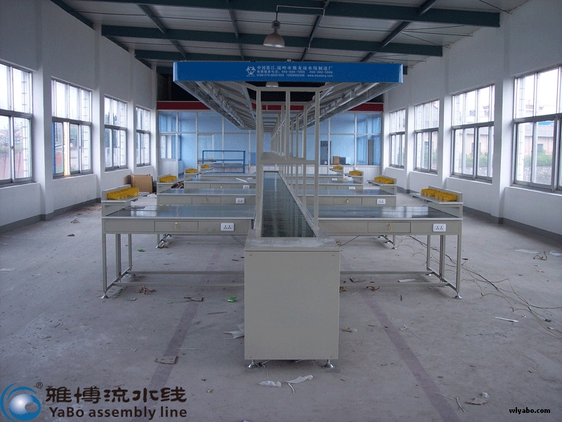 路灯装配流水线