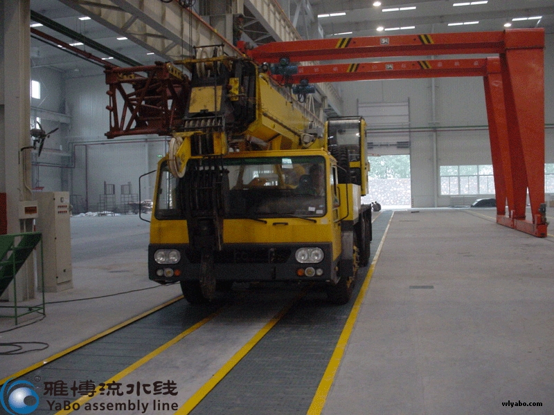 徐重机械重型特种车辆双板链生产线