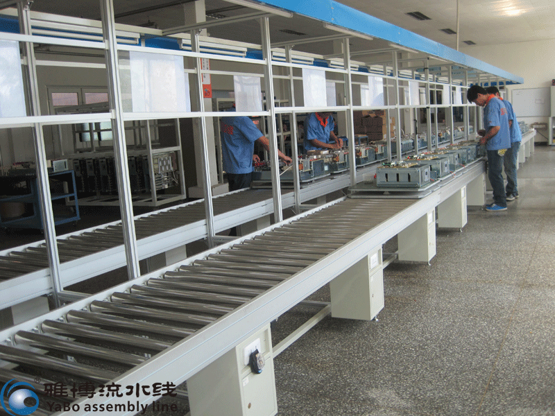 逆变器装配流水线