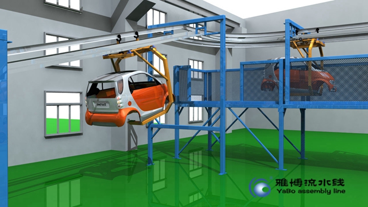 新能源汽车流水线设备